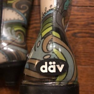 Dav Rain Go Go Boots